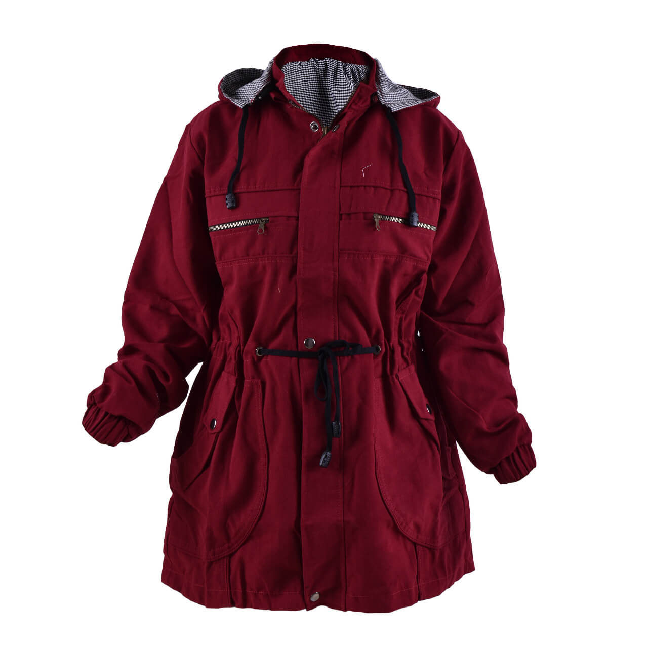 JAKET PARKA WANITA HJR 013 Tanpa Warna,One Size