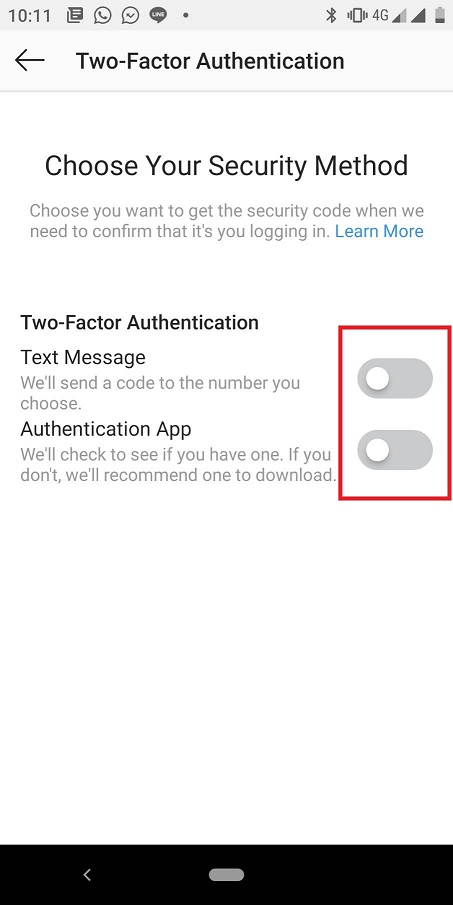 06 matikan two factor