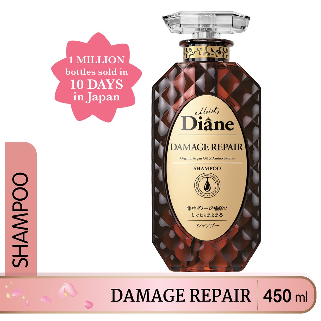 Moist Diane Damage Repair Shampoo 450ML (Made in Japan) Era Official