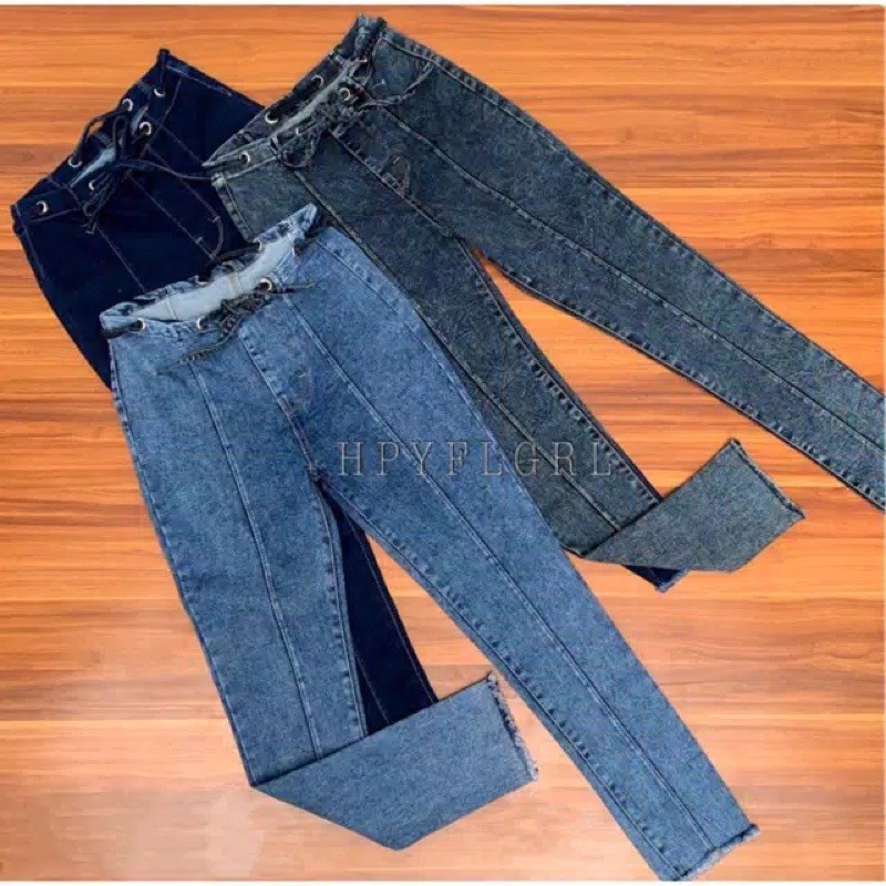 CELANA BAGGY SKINNY AGATHA TALI JEANS 