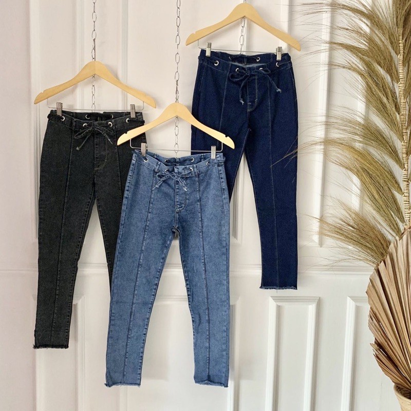 CELANA BAGGY SKINNY AGATHA TALI JEANS 