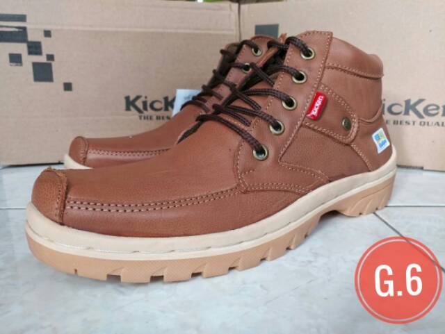 Boots kulit Kode G