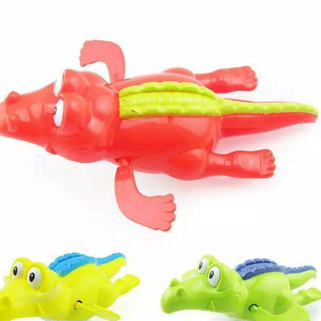 Mainan buaya air berenang swim gerak bathtub anak crocodile mainan - Main Image