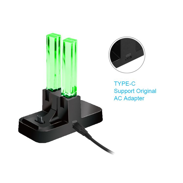 DOBE Charging Dock Stand LED in for Nintendo Switch Joy-Con