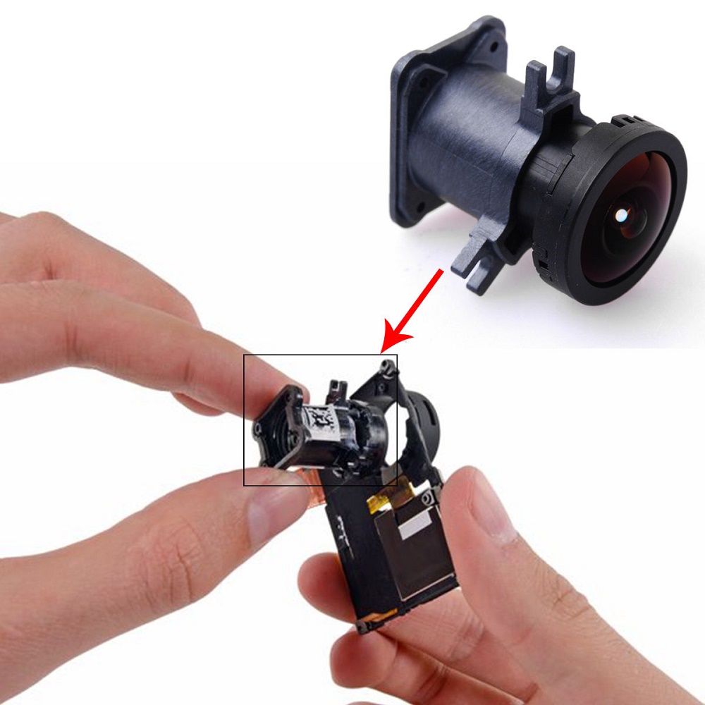 Lensa Replacement 1600W 170 Degree Wide Angle for GoPro Hero 3/3+/
