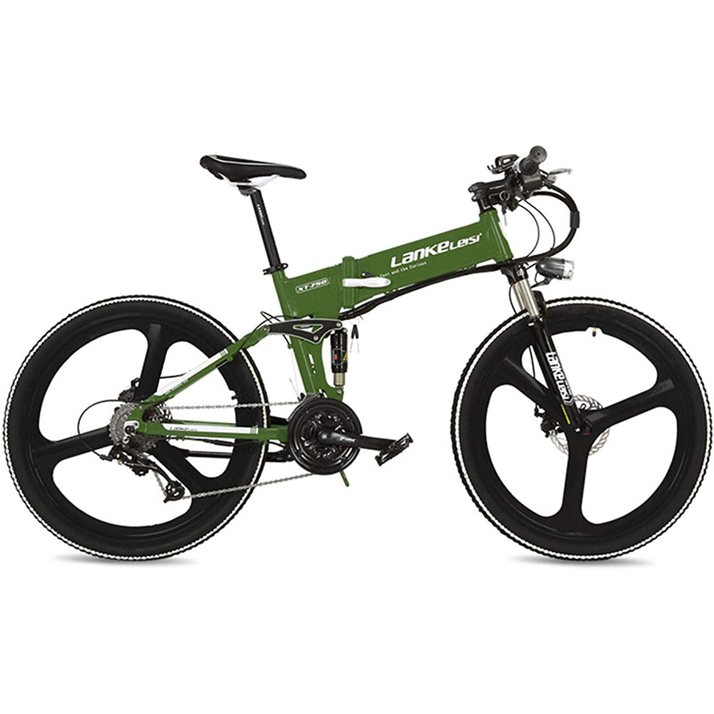 Lankeleisi Sepeda Elektrik Lipat Smart Moped Elite Version 48V